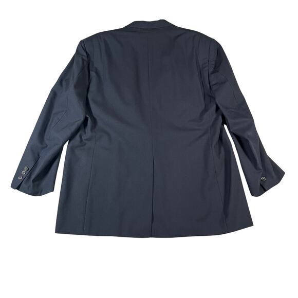 Brooks Brothers Mens Blazer 46R Worsted Wool Black USA Two Button - Picture 3 of 10